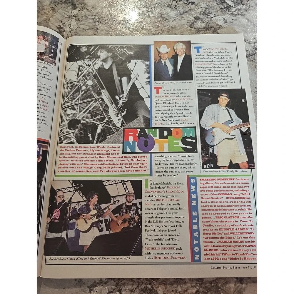 Rolling Stone Magazine‎ #691 - September 1994 - Jerry Seinfeld Cover